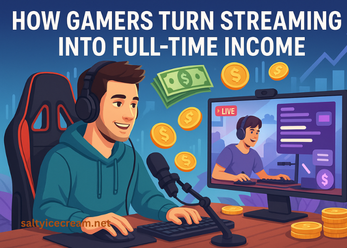 How Gamers Turn Streaming Into Full-Time Income